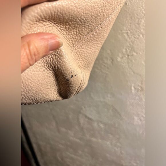 Michael Kors Fulton Medium Shoulder Handbag Ballet Pink Leather - Picture 9 of 15